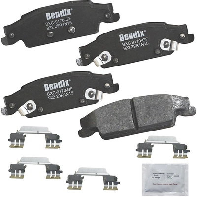 Rear Premium Ceramic Pads by BENDIX - CFC922 pa3