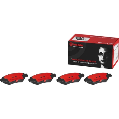 Rear Premium Ceramic Pads by BREMBO - P09014N pa3