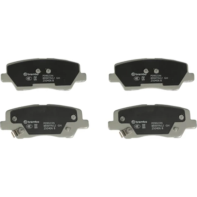 Rear Premium Ceramic Pads by BREMBO - P09023N pa4
