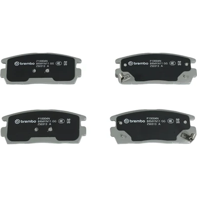 Rear Premium Ceramic Pads by BREMBO - P10004N pa4