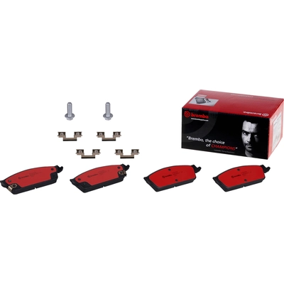 Rear Premium Ceramic Pads by BREMBO - P10045N pa6