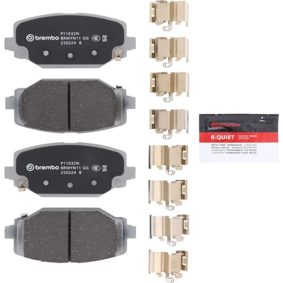 BREMBO - P11032N - Rear Disc Brake Pads pa3