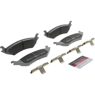 Rear Premium Ceramic Pads by BREMBO - P18010N pa8