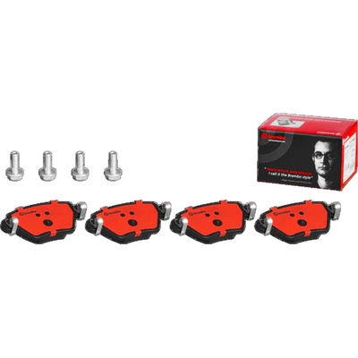 Rear Premium Ceramic Pads by BREMBO - P24059N pa6