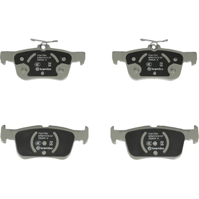 Rear Premium Ceramic Pads by BREMBO - P24175N pa12