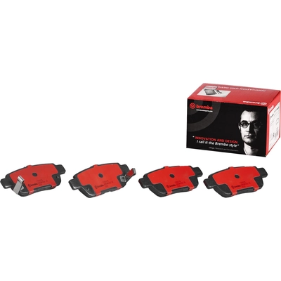 Rear Premium Ceramic Pads by BREMBO - P28067N pa8
