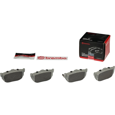 Rear Premium Ceramic Pads by BREMBO - P30003N pa8