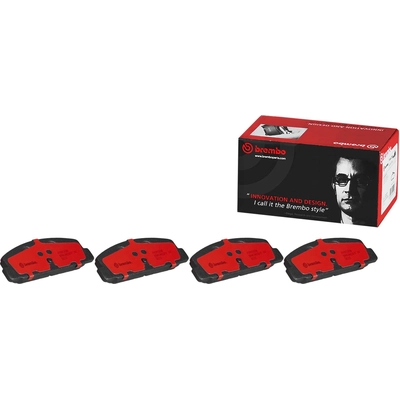 Rear Premium Ceramic Pads by BREMBO - P49036N pa3