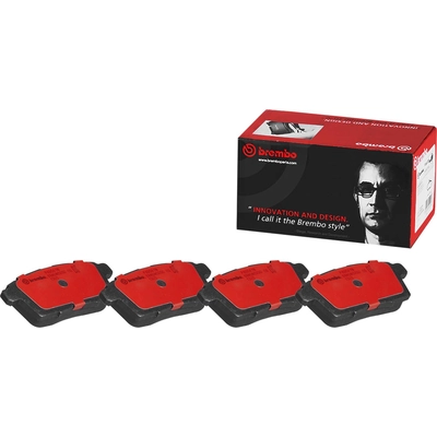 Rear Premium Ceramic Pads by BREMBO - P49041N pa3