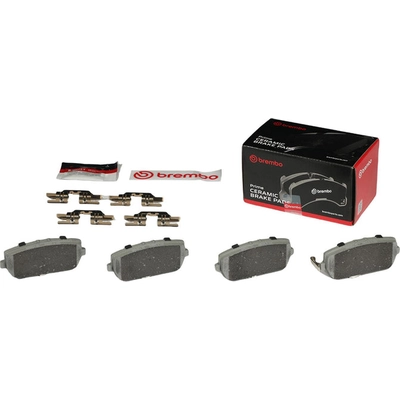 Rear Premium Ceramic Pads by BREMBO - P49044N pa9