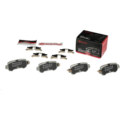 Rear Premium Ceramic Pads by BREMBO - P49047N pa10