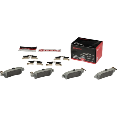 Rear Premium Ceramic Pads by BREMBO - P49047N pa7