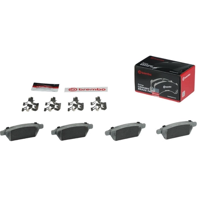 Rear Premium Ceramic Pads by BREMBO - P49051N pa7