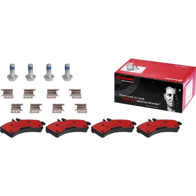 Rear Premium Ceramic Pads by BREMBO - P50060N pa8