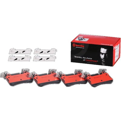 Rear Premium Ceramic Pads by BREMBO - P50113N pa10