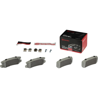Rear Premium Ceramic Pads by BREMBO - P54031N pa5