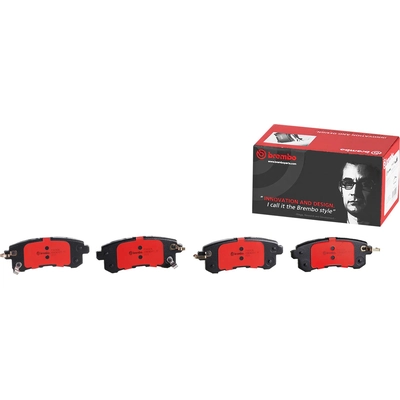 Rear Premium Ceramic Pads by BREMBO - P56082N pa6