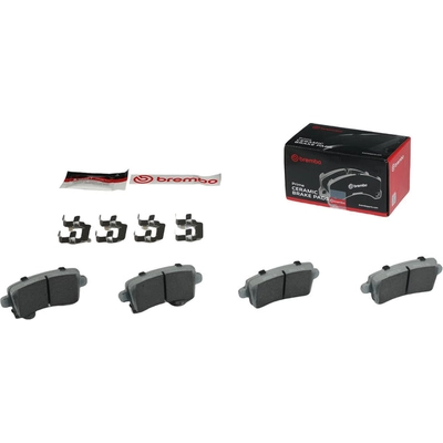 Rear Premium Ceramic Pads by BREMBO - P59060N pa11