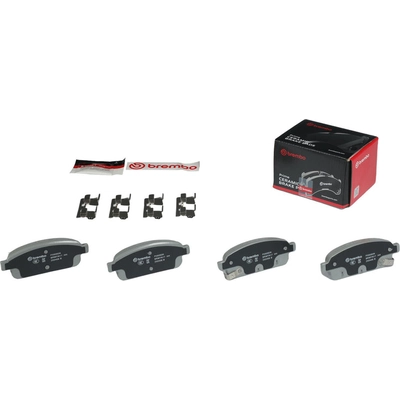 Rear Premium Ceramic Pads by BREMBO - P59080N pa10