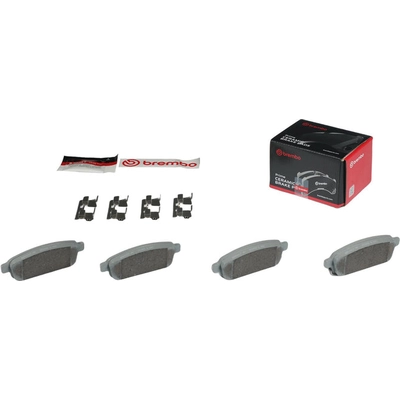 Rear Premium Ceramic Pads by BREMBO - P59080N pa8