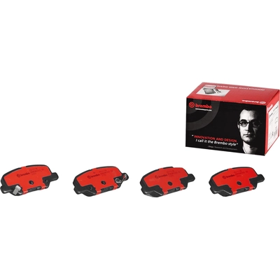 Rear Premium Ceramic Pads by BREMBO - P61111N pa7