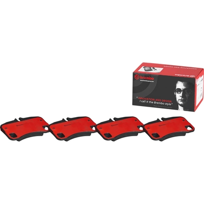 Rear Premium Ceramic Pads by BREMBO - P65022N pa2