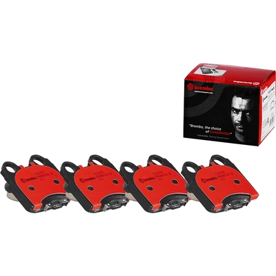 Rear Premium Ceramic Pads by BREMBO - P83045N pa7