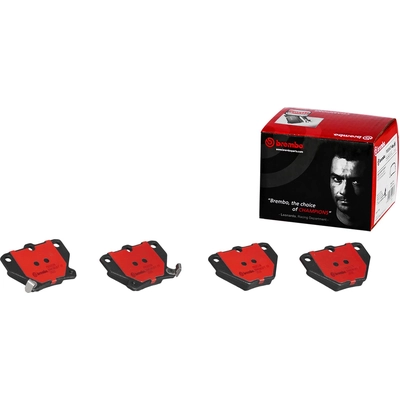 Rear Premium Ceramic Pads by BREMBO - P83052N pa9
