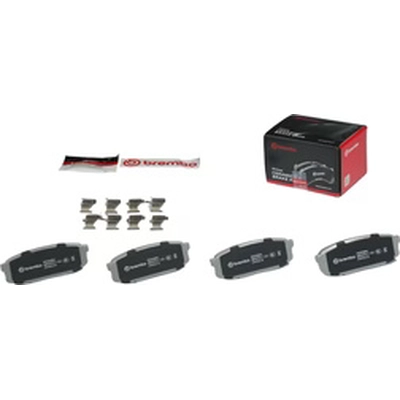 Rear Premium Ceramic Pads by BREMBO - P83098N pa4