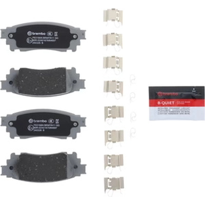 BREMBO - P83166N - Rear Disc Brake Pads pa8