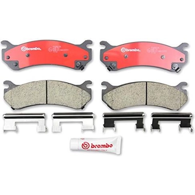 Rear Premium Ceramic Pads by BREMBO - P10027N pa7