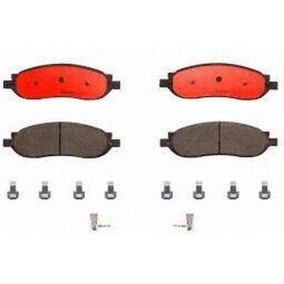 Plaquettes de frein arrière en céramique qualité supérieur by BREMBO - P24118N pa2