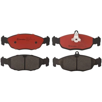 Rear Premium Ceramic Pads by BREMBO - P36017N pa1