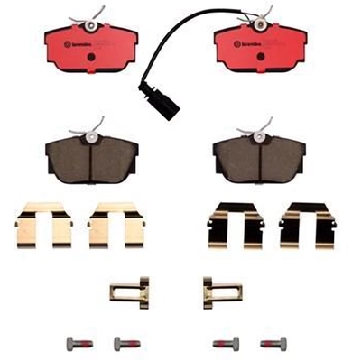 Rear Premium Ceramic Pads by BREMBO - P85046N pa4