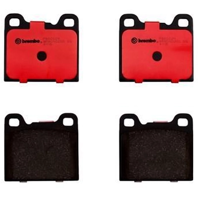 Plaquettes de frein arrière en céramique qualité supérieur by BREMBO - P86002N pa7