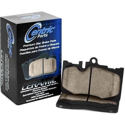 Plaquettes de frein arrière en céramique qualité supérieur by CENTRIC PARTS - 301.05990 pa4