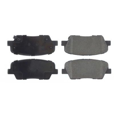 Plaquettes de frein arrière en céramique qualité supérieur par CENTRIC PARTS - 301.12840 pa6