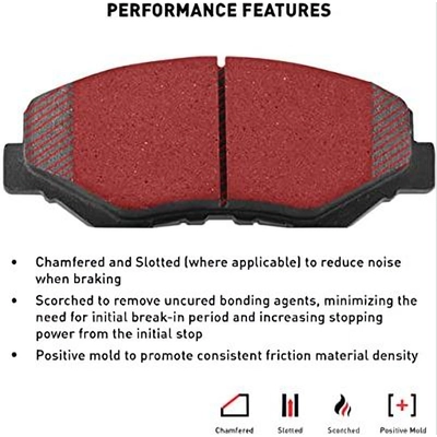 Rear Premium Ceramic Pads by DYNAMIC FRICTION COMPANY - 1310-1821-00 pa10