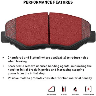 Plaquettes de frein arrière en céramique qualité supérieur par DYNAMIC FRICTION COMPANY - 1310-2188-00 pa4