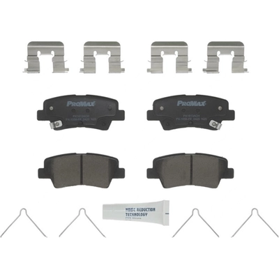 Rear Premium Ceramic Pads by PROMAX - PX1813ACH pa1