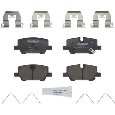 Rear Premium Ceramic Pads by PROMAX - PX2308CH pa2