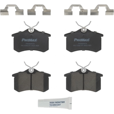 Rear Premium Ceramic Pads by PROMAX - PX340ACH pa2