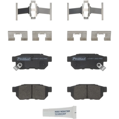 Rear Premium Ceramic Pads by PROMAX - PX374CH pa1