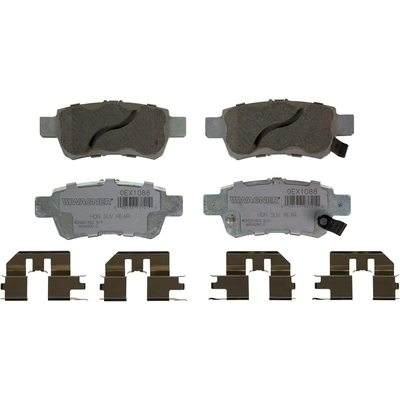 WAGNER - OEX1088 - OEX Disc Brake Pad Set pa1