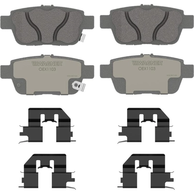 WAGNER - OEX1103 - Rear Premium Ceramic Pads pa4