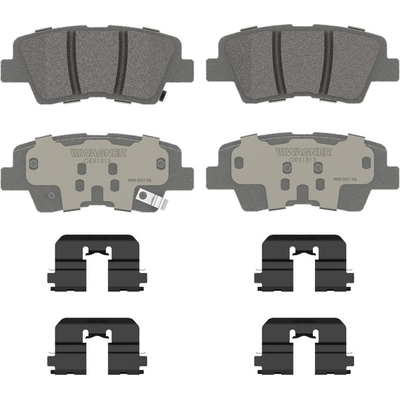 Rear Premium Ceramic Pads by WAGNER - OEX1313 pa18