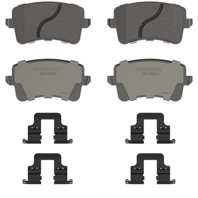 WAGNER - OEX1386M - Disc Brake Pads pa1