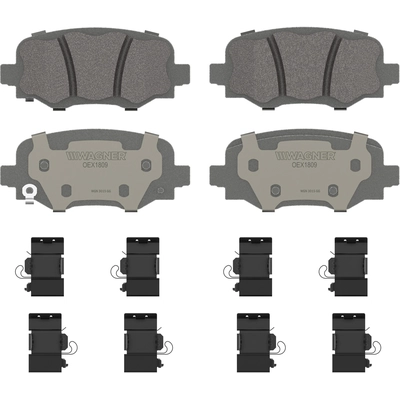 WAGNER - OEX1809 - OEX Disc Brake Pad Set pa13