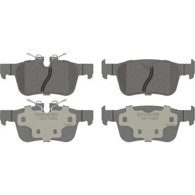 Rear Premium Ceramic Pads by WAGNER - OEX1938M pa1