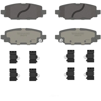 WAGNER - OEX2172 - OEX Disc Brake Pad Set pa1